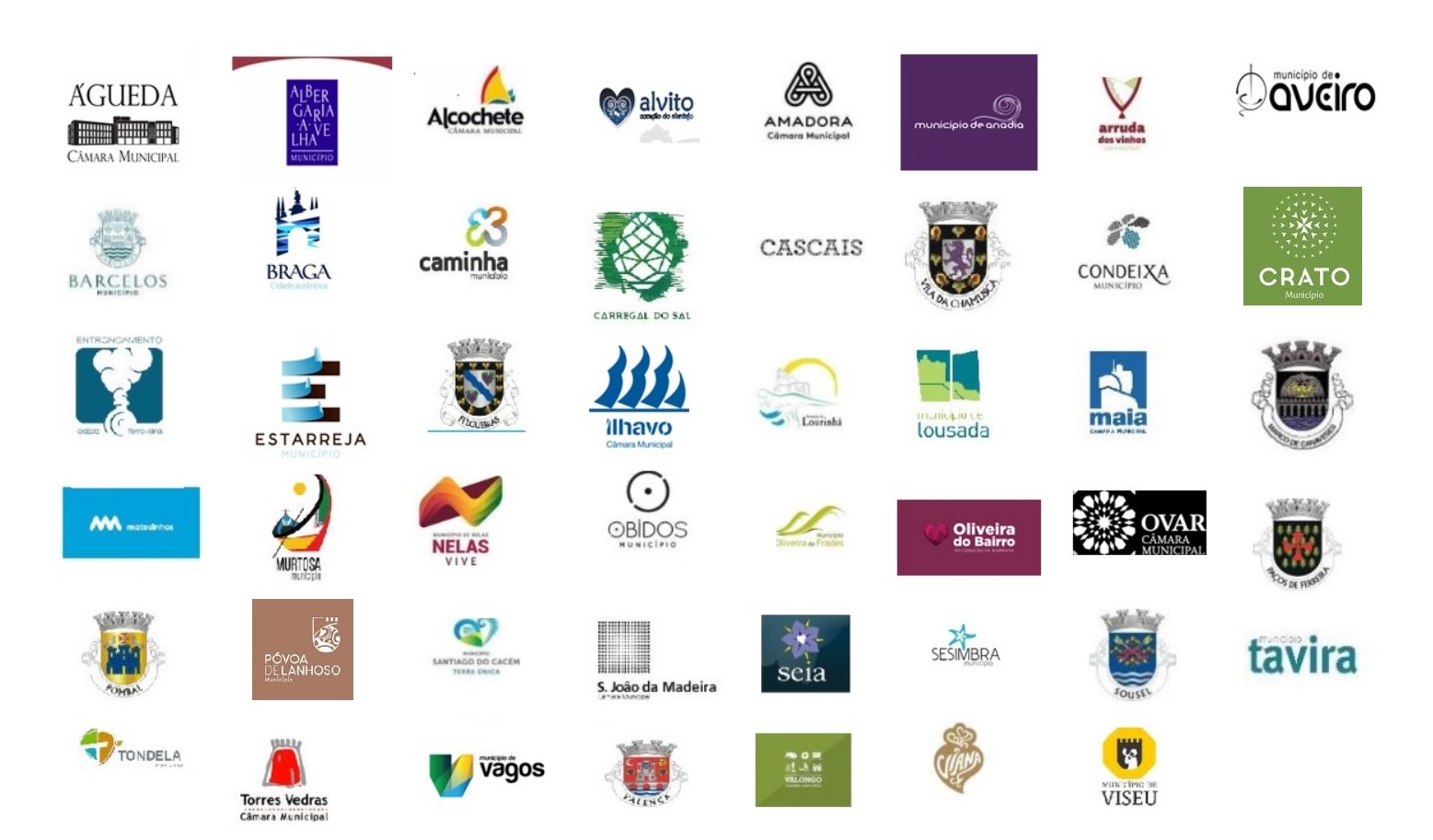 Logos das Autarquias