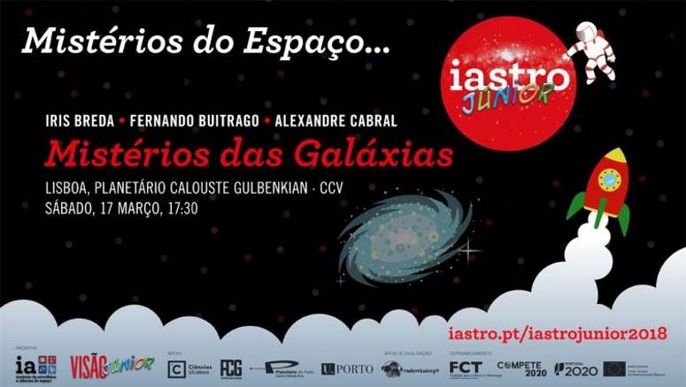 IAstro Júnior volta a Lisboa com “Mistérios das Galáxias”