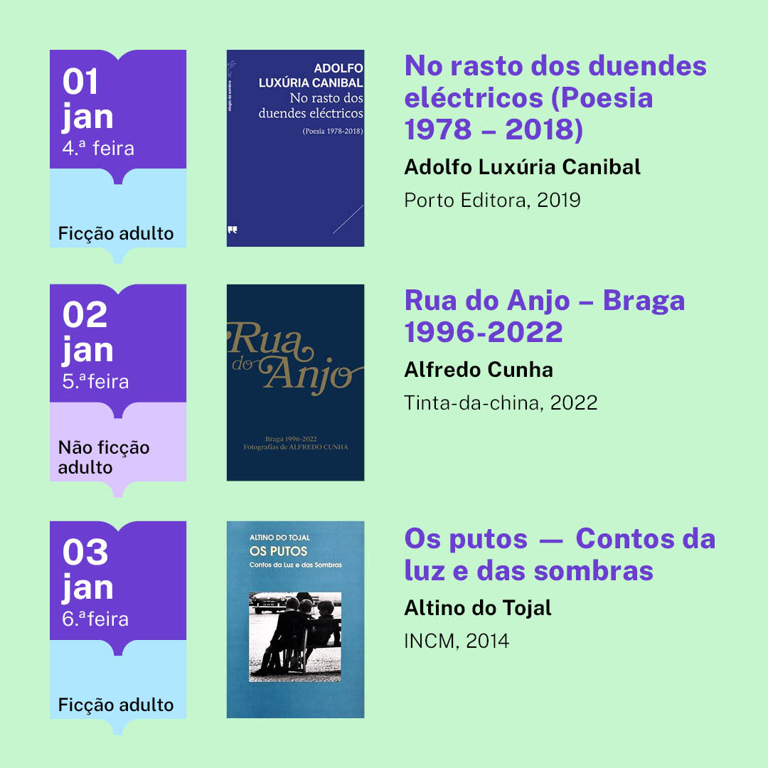 sugestões de leitura de janeiro