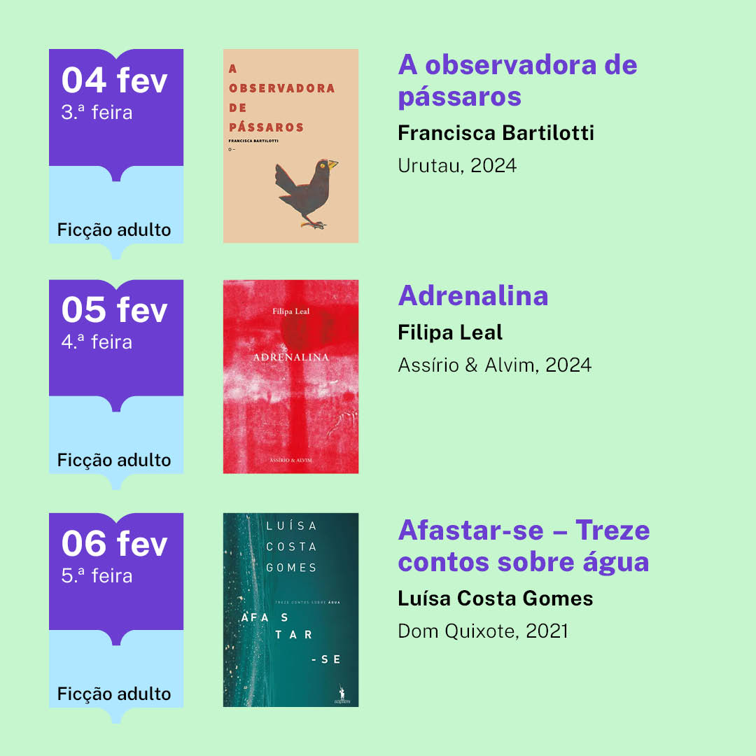 sugestões de leitura de fevereiro