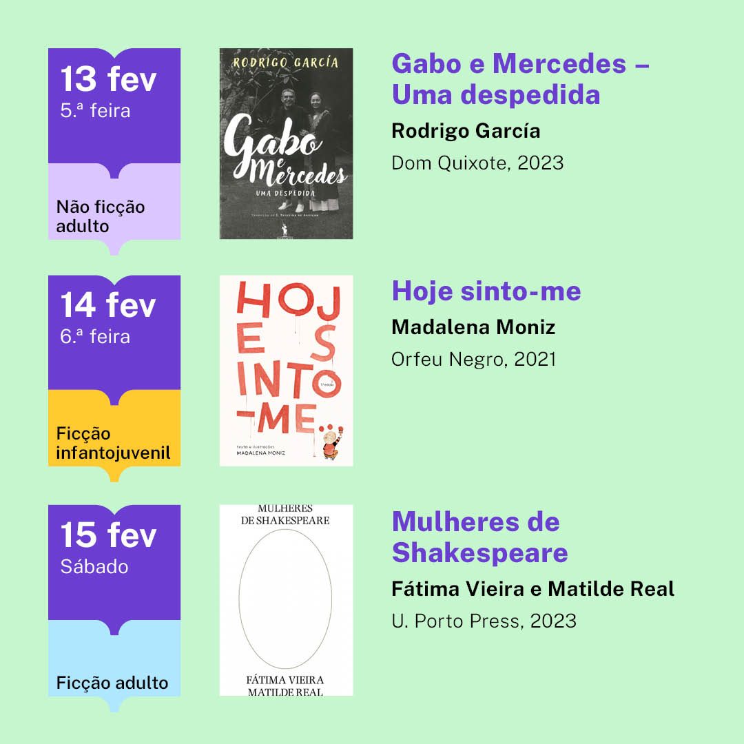 sugestões de leitura de fevereiro