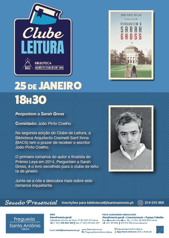 primeiro encontro do Clube de Leitura 