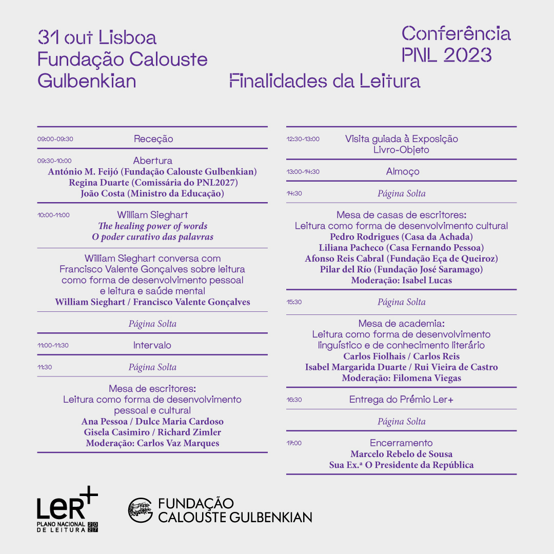 Programa da Conferência PNL - Lisboa