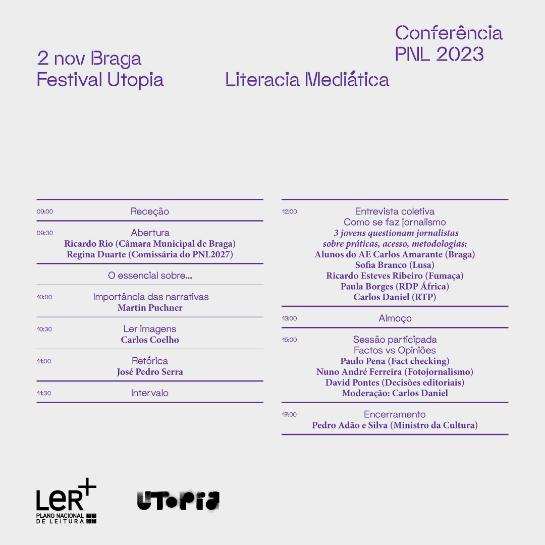 Programa da Conferência PNL - Braga